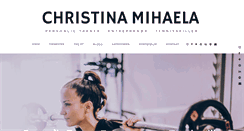 Desktop Screenshot of christinamihaela.com